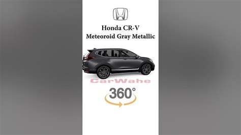 360 View Of Honda Cr V Meteoroid Gray Metallic Youtube