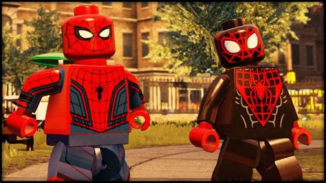 Lego Marvels Avengers Spider Man Character Pack Fun Run Youtube