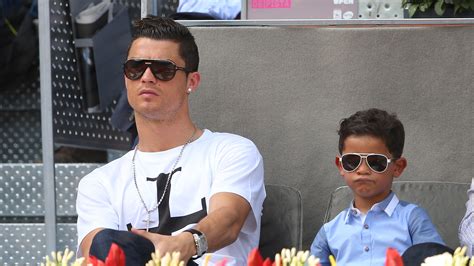 Real Madrid Soccer Star Cristiano Ronaldo Goes On Vacation With His Son