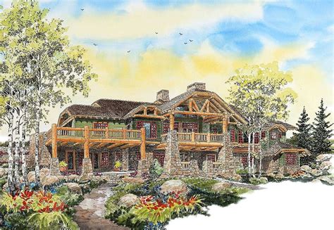 Plan 11580kn Mountain Retreat With In Law Suite In 2020 In Law Suite
