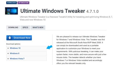 Ultimate Windows Tweaker How To Use In Windows 10