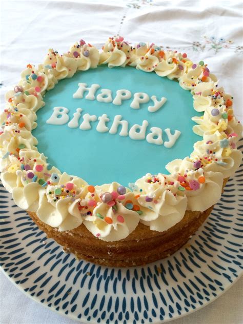 Simple Birthday Cake Idea Victoria Sponge Simple Birthday Cake Cake
