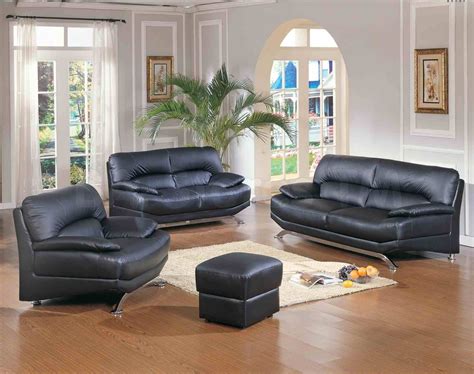 Baigesdesign Bright Living Room Color Ideas With Black Leather Furniture