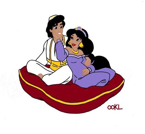 Aladdin And Jasmine Pregnant By Dragonlady027 On Deviantart