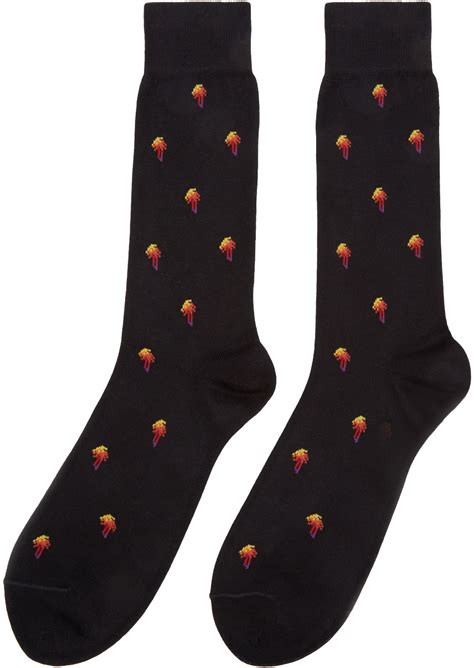 With the loudmouth palm tree logo slide sandals from islide, you can help them do just that. Lyst - Paul smith Palm Tree Socks in Black for Men