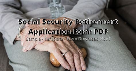 Social Security Retirement Application Form Pdf
