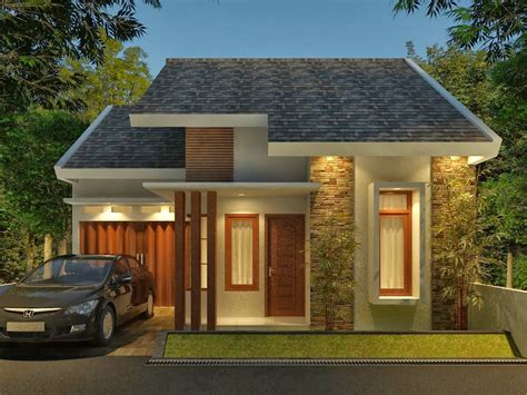 Desain rumah minimalis 2 lantai sederhana. Model Rumah Idaman 1 Lantai 3 Kamar Tidur ~ Gambar Rumah ...