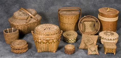 Native American Baskets Basket Basket Weaving