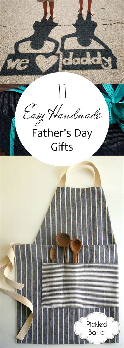 You will find quite a few totally awesome 1. 11 Easy Handmade Father's Day Gifts - Pickled Barrel