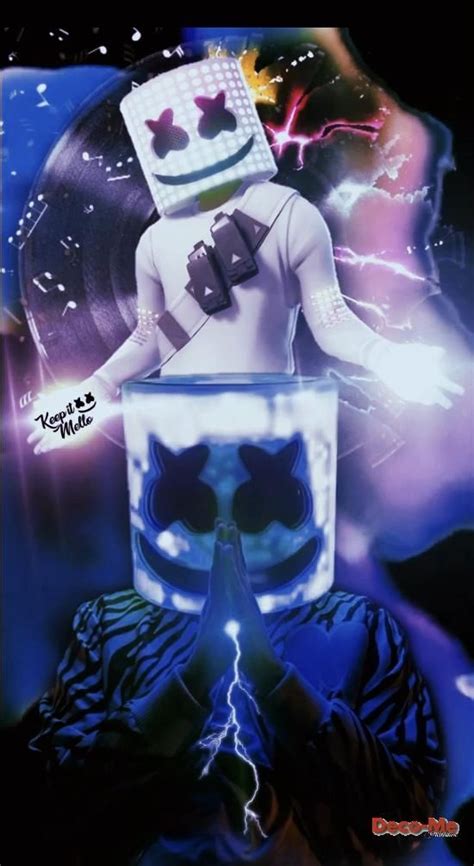 Dj Marshmello Video In 2020 Superhero Wallpaper Galaxy Wallpaper