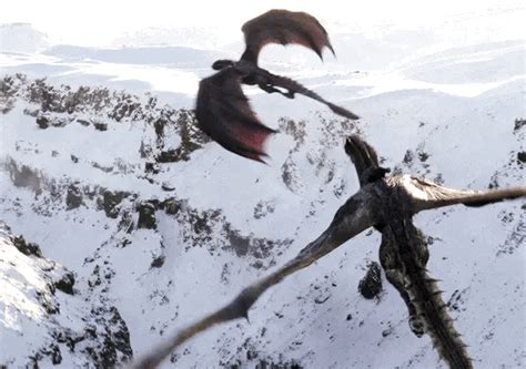 Jon And Dany Flying With The Dragons Gots8 Ep1 Game Of Thrones Art