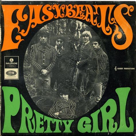 Easybeats Pretty Girl 1967 Album Cover Design Album Cover Art
