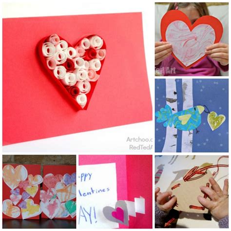 Instead of just getting her flowers, add one of these meaningful homemade ideas :) she will surely love them! 40+ Easy Valentines Cards for Kids - Red Ted Art - Make crafting with kids easy & fun