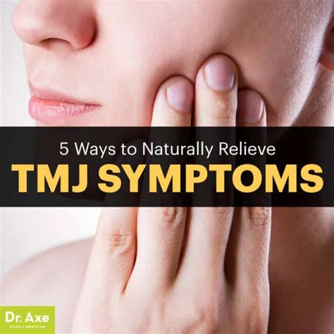 Tmj Symptoms Causes And Natural Remedies Dr Axe