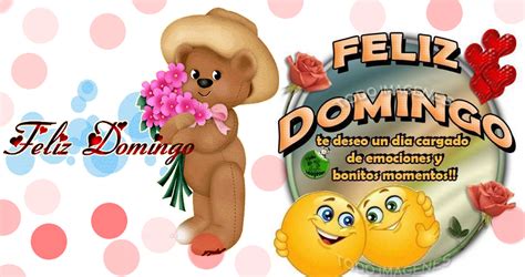 Feliz Domingo Bonitas Tarjetas Con Mensajes Y Frases De Aliento Y