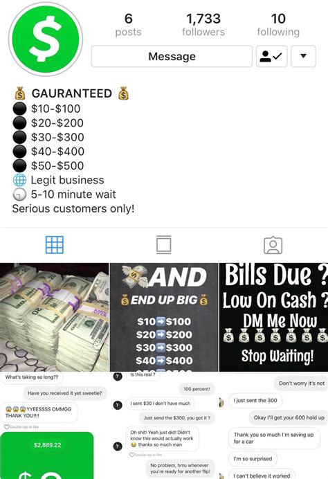 Cash app is genuine, has so many benefits, and that's why it is very popular. This account claims to flip money on cash app. How do you ...