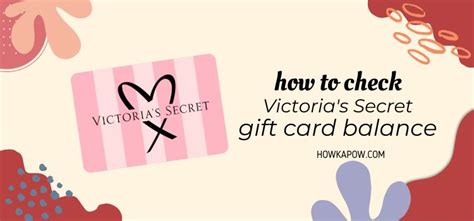 How To Check Victorias Secret T Card Balance Resolved