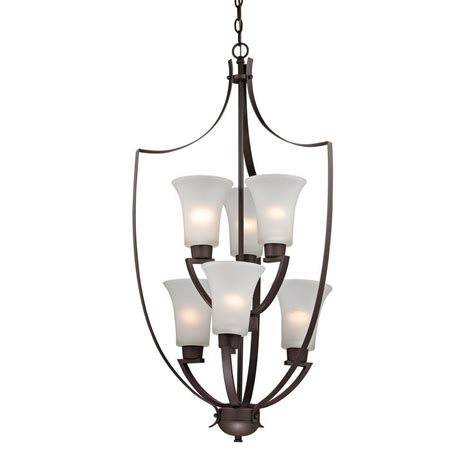 Foyer Collection Light Oil Rubbed Bronze Chandelier Tn The