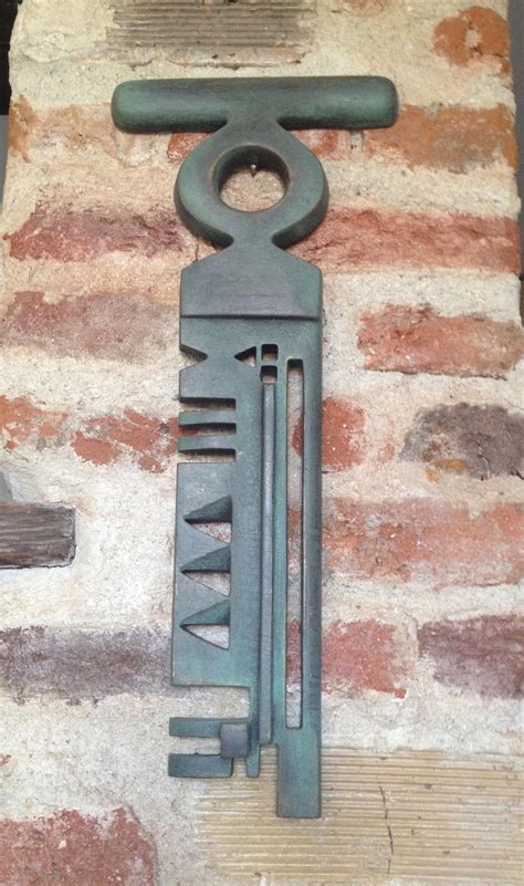 Sculpture Key Sculpture Art Decor Sculpture Art Wall Decor Metal