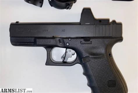 Armslist For Sale Glock 23 Gen 4 With Trijicon Moa Red Dot And Apex