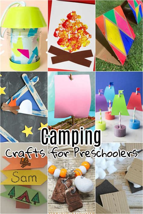 20 Camping Crafts For Preschool Todays Creative Ideas