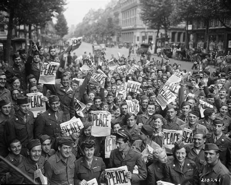 Victory Americans Everywhere Celebrated The End Of World War Ii In 1945 Pieces Of History