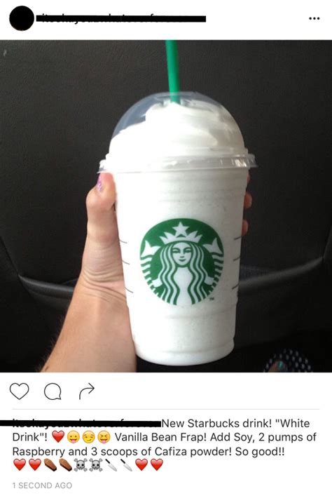 Welp Get Ready For Another New Drink White Drink Rstarbucks