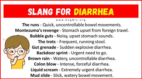 30 Slang For Diarrhea Their Uses And Meanings Engdic