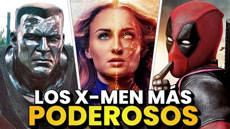 Los 10 X Men Más Poderosos Youtube