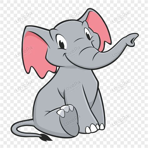 Clip Art Gambar Gajah Kartun Php Elephant Clipart Vector Clip Art