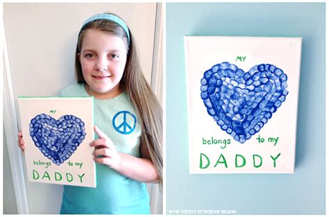 These father's day paintings are simple and fun for young kids to make and quite easy on the budget too. Eye Candy Creative Studio: CRAFT :: Father's Day ...