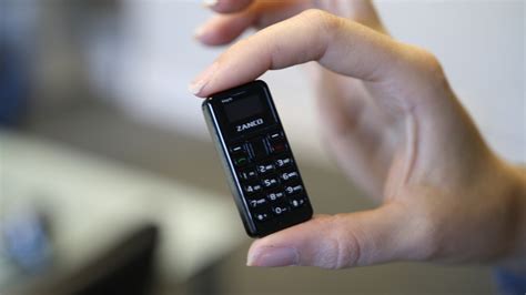 Zanco Tiny T1 Il Cellulare Più Piccolo Del Mondo Wired