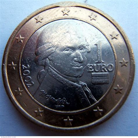 1 Euro 2002 Euro 1999 2009 Austria Coin 518