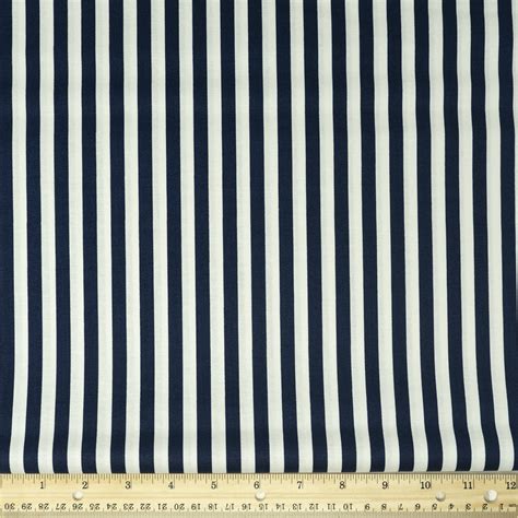 Waverly Inspirations Cotton 44 Stripes Ink Color Sewing Fabric By The