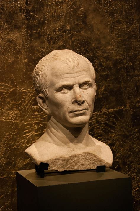 Arles Bust Of Julius Caesar Maybe Dredged From The Rhone River From