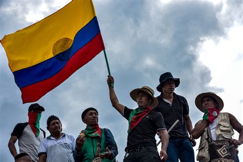 Indigenous And Black Activists Are Among Those Leading Colombias Mass