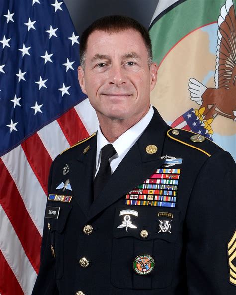 Command Sergeant Major William F Thetford Us Department Of Defense