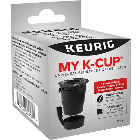 Since the instructions above are for the smaller keurig coffee maker with no water tank so try this for the keurig with the water tank attached. Keurig my k cup universal reusable coffee filter ...