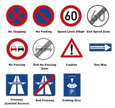 Driving In Germany Things To Know Including German Road Signs
