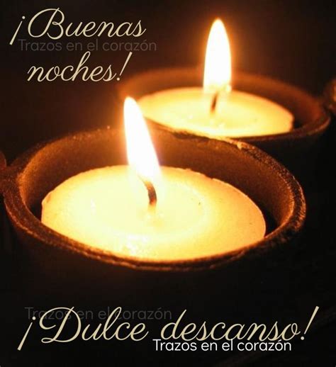 Buenas Noches Dulce Descanso Trazosenelcorazon Tea Light Candle