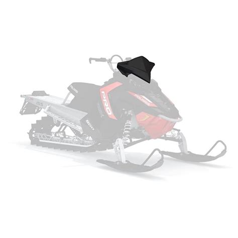 axys® deep snow mid windshield black 2016 polaris 800 switchback pro s