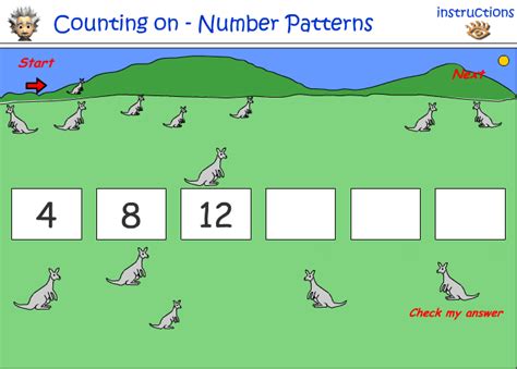 Number Patterns Counting On By 4 And 5 Studyladder Interactive