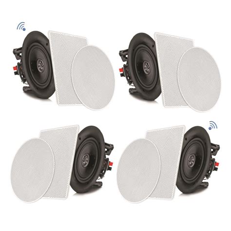 Ceiling speakers are used for surround sound which is a great way to enjoy sound all over your. Pyle - PDICBT256 - Home and Office - Home Speakers - Sound ...