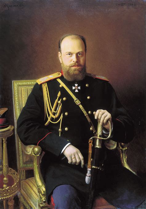 Portrait Of Alexander Iii Ivan Kramskoy Encyclopedia