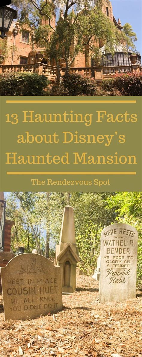 Disneys Haunted Mansion 13 Haunting Facts The Rendezvous Spot