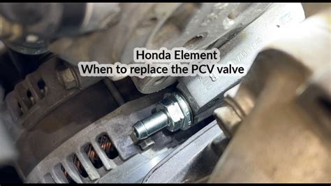 Why You Should Replace It Pcv Valve Honda Element Youtube