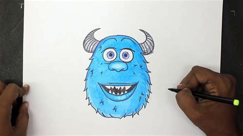 How To Draw Sulley Monsters Inc