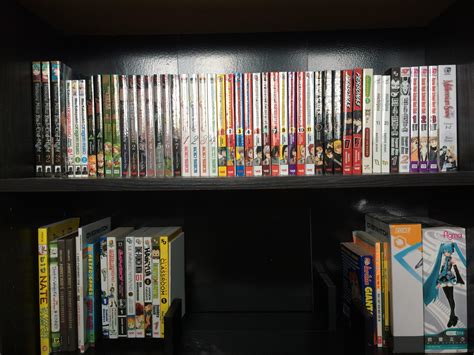I bring to your amazing people, my slightly evolved manga collection ...