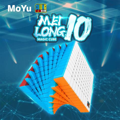 Moyu Meilong 10x10x10 Professional Magic Cube 10layers Safe Abs Plastic