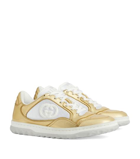 Gucci Leather Mac80 Low Top Sneakers Harrods Us